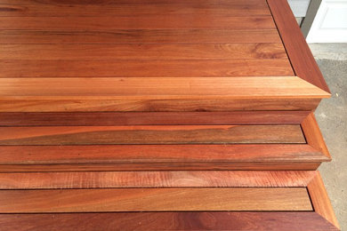 Mahogany Front Porch