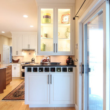 Wrapped Cabinets Maximize Storage and Create Bar Space off Eat in Space
