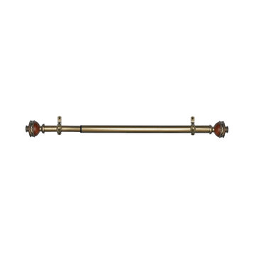 Camino Ava Window Rods and Finial, Set of 2, 120"
