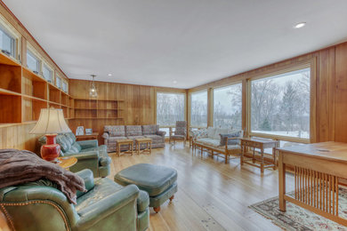 Living room - living room idea in New York