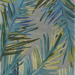 KAS - KAS Sparta 3156 Montego Organic/Abstract Rug, Gray/Blue, 8'6"x11'6" - The area rugs in the Sparta collection are an exclusive line of hand-tufted rugs featuring the antique-inspired look of vegetable-dye colors. These rugs are hand-tufted of 100% high-density fine wool. The combination of vivid colors, classic and trendy designs, and the antique finish, give the area rugs of the KS Sparta collection unique characteristics. Select the colors and design that compliments your home from a range of sizes in runners, round or rectangular.