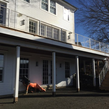 Stainless cable rails