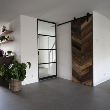 Beton gietvloer in combinatie met een robuust interieur