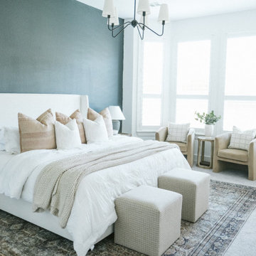 Transitional Bedroom In Prosper Texas