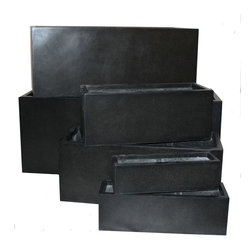 AuthenTEAK Lightweight Fiberglass Planters - Products