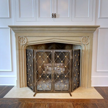 Stone Fireplace Mantels