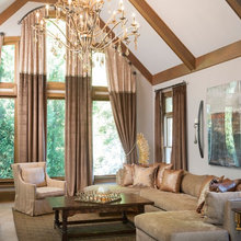family room window treatments
