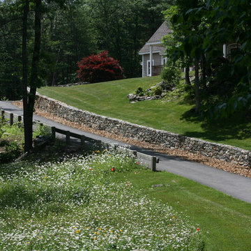 Large Scale New England Fieldstone Wall