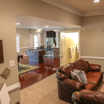 Walk Out Basement and Bar