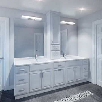 La Canada Master Bathroom in Progress