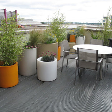 Vibrant Roof Terrace in Leeds City Centre