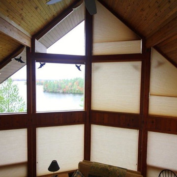 ANGLED AND SPECIALTY SHAPED WINDOW COVERINGS