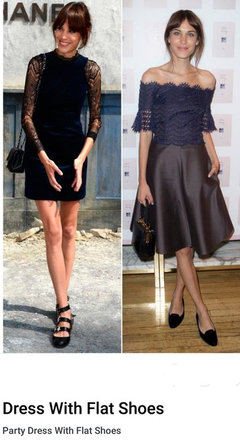 dresses to wear with flat shoes