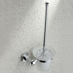 Chrome Brass Wall-mounted Toilet Brush Holder TCB2006 - Bathroom Accessories