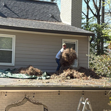 Roof & Gutter Cleaning Project