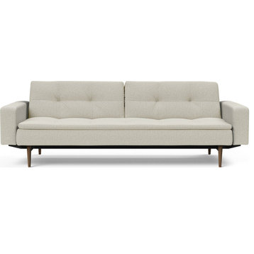 Dublexo Styletto Sofa Bed With Arms Mixed Dance Natural