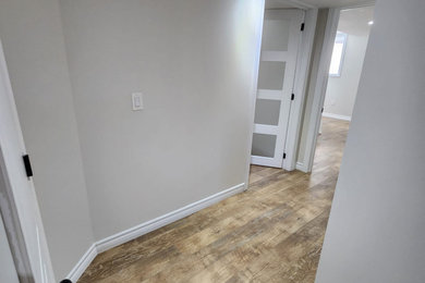Mid-sized minimalist home design photo in Other