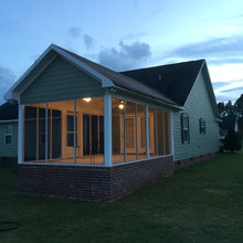 Screen Porch Conversion to a 4 Seasons Room