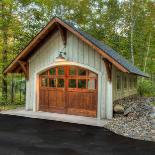 Rustikale Garage und Gartenhaus Ideen, Design & Bilder | Houzz