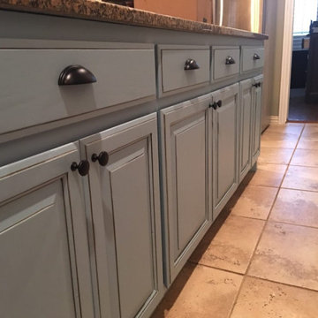 Painted Kitchen Cabinets | DFW Painting