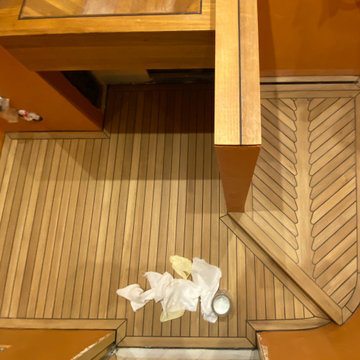 Teak floor
