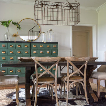 My Houzz: Layered Textiles and Backyard Views in Oklahoma