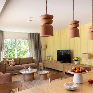 Décoration chaleureuse et solaire d’une villa à Arcachon