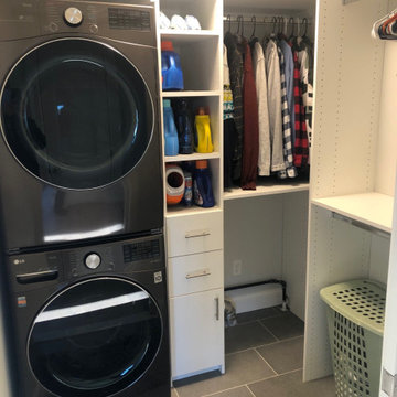 Boston Area Custom Laundry Cabinets