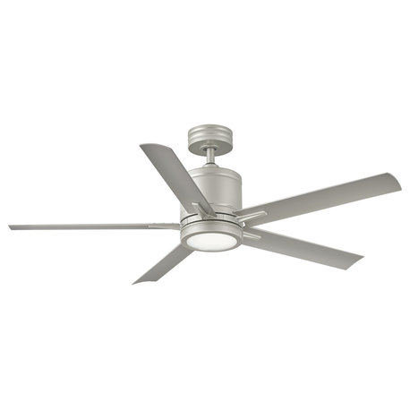 Vail LED 52" Indoor Ceiling Fan in Brushed Nickel