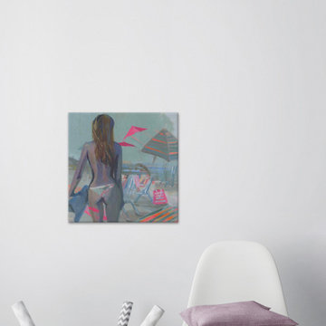 "Copacabana" Painting Print on Wrapped Canvas