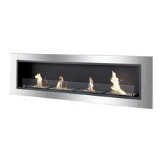 Recessed Wall Ventless Bio Ethanol Fireplace - Accalia | Ignis