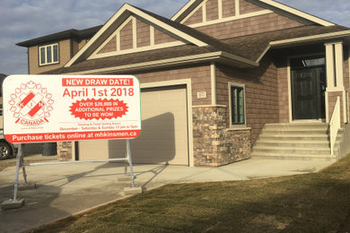 Inspiration for a timeless home design remodel in Calgary