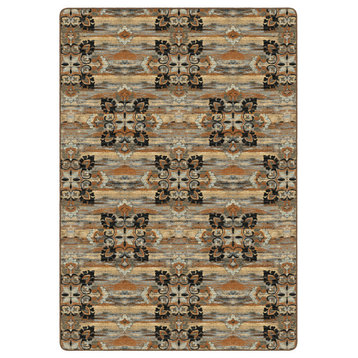 Flagship Carpets FA1378-50FS 8'4x12 Franklin Chocolate Rug