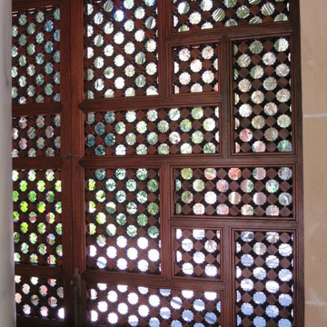 Moorish Shutters In Mahogany