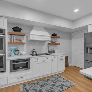 Contemporary & Timeless White Kitchen