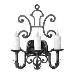 Custom Hand Made Iron Sconces - Products