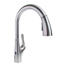 Modern Kitchen Faucet, Elegant Design With Discrete Sensor and Single Handle, St