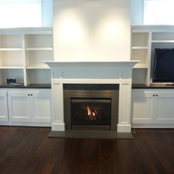Built in entertainment center