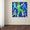 ALI Chris 'Power Ranger' Canvas Art, 24x24
