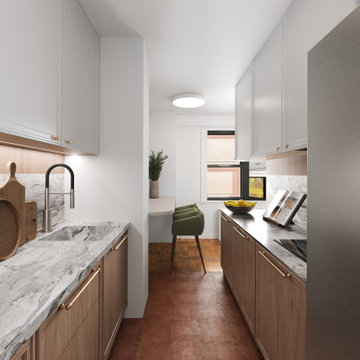 Virtual Staging Examples - Kitchen + Bathroom Renovations