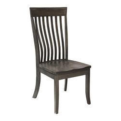 Baytown Antique Slate Side Chair - Dining Chairs