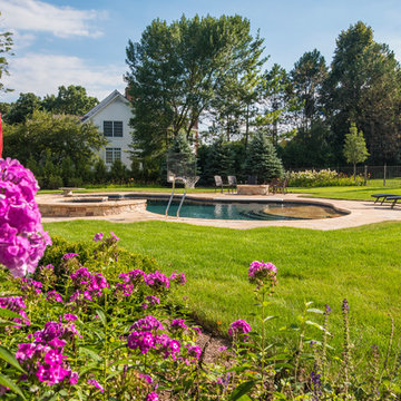 Freeform Pool in Libertyville, IL