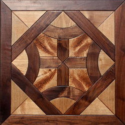 Marquetry & Parquet - Floor Medallions And Inlays