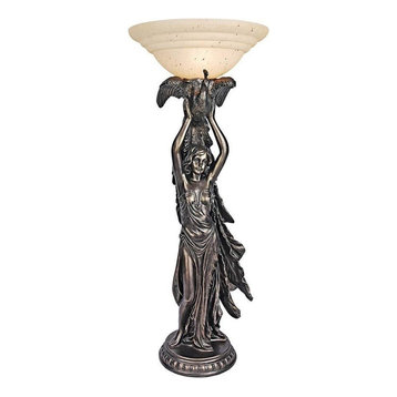 table top torchiere lamp