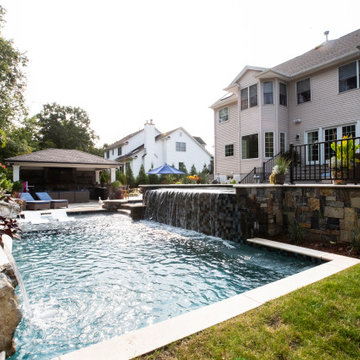 An Outdoor Oasis with Rustic Charm