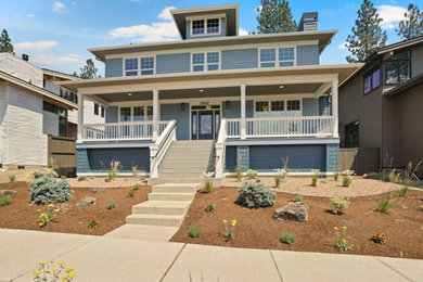 Inspiration for a timeless exterior home remodel in Other