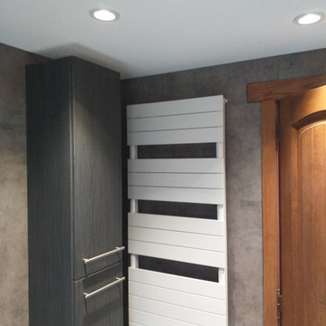 Création d'une salle de bain dans une chambre
