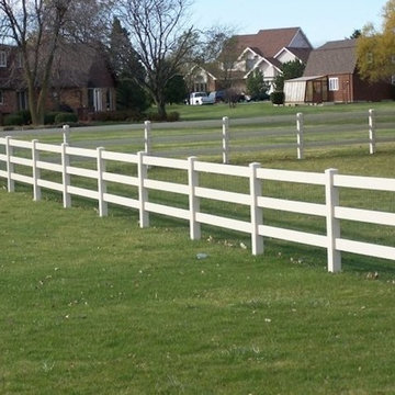 Vinyl Fence Installations