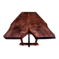 Angelica Dining Table - Walnut - Dining Tables