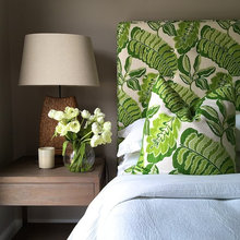 start with fabric for room choices
